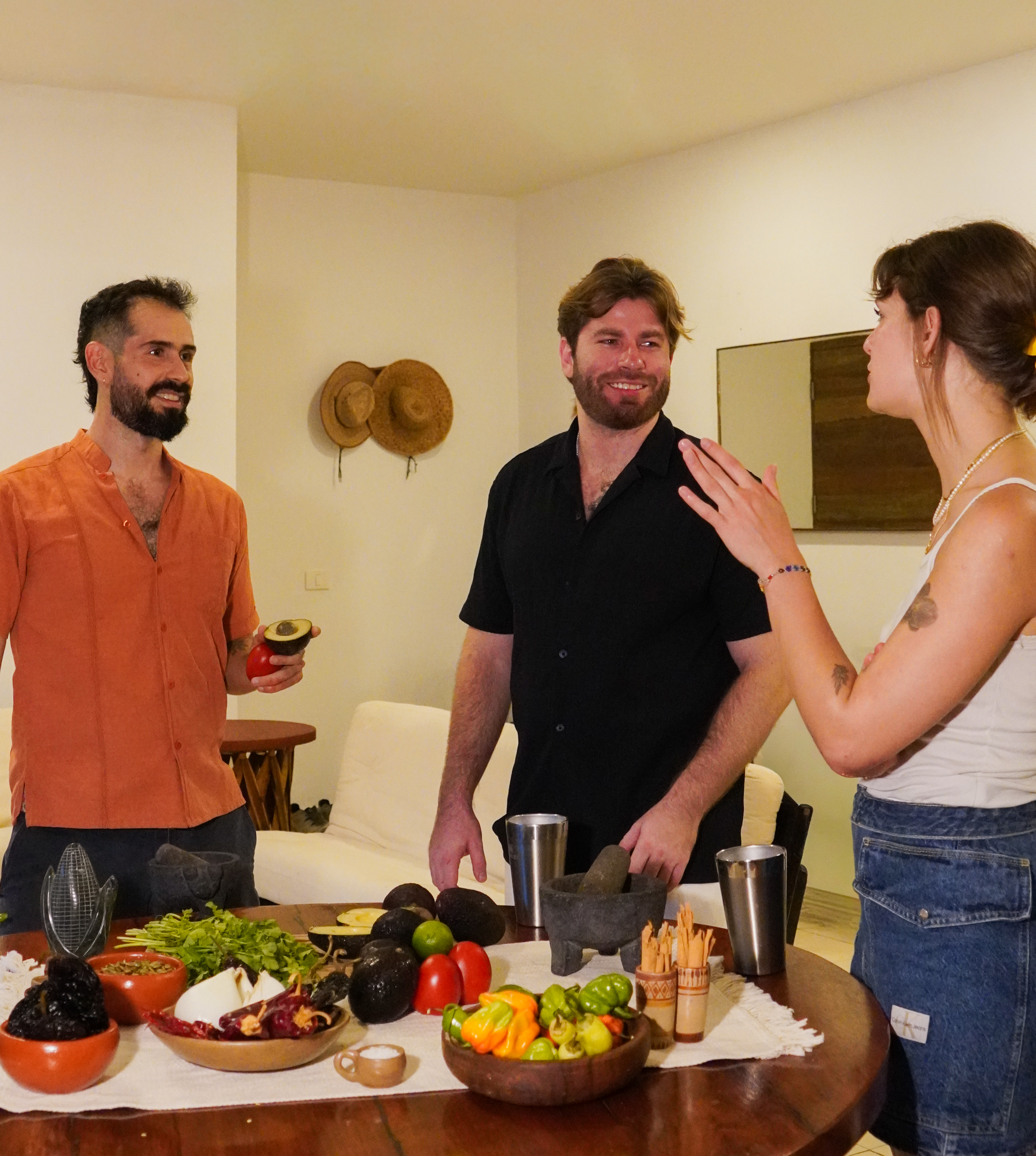 Salsa and chile workshop Tulum cultural cooking class